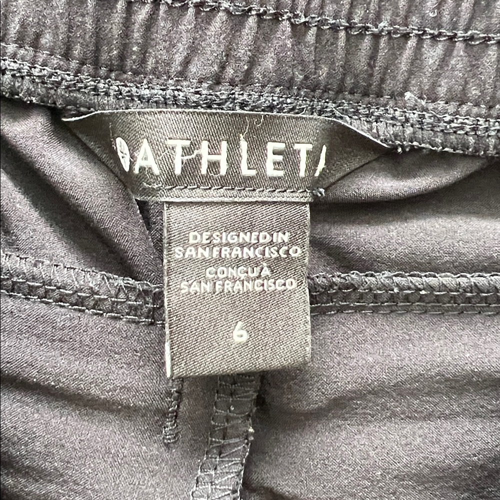 Athleta Women's Brooklyn Legacy Mid Rise Jogger in Black Size 6 - Picture 8 of 9